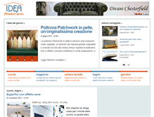 Tablet Screenshot of idea-arredamento.it